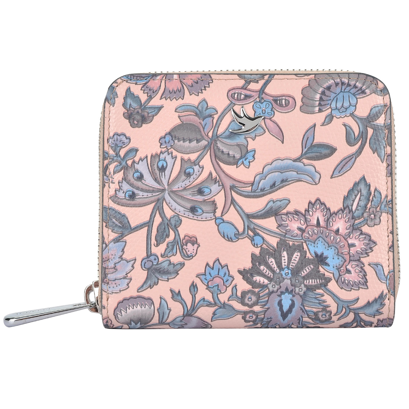 Aurelli Компактное кожаное портмоне с принтом