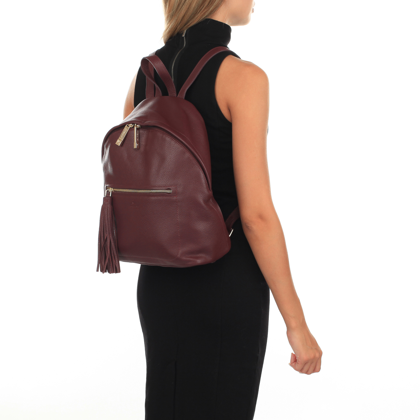 Кожаный рюкзак Aurelli 