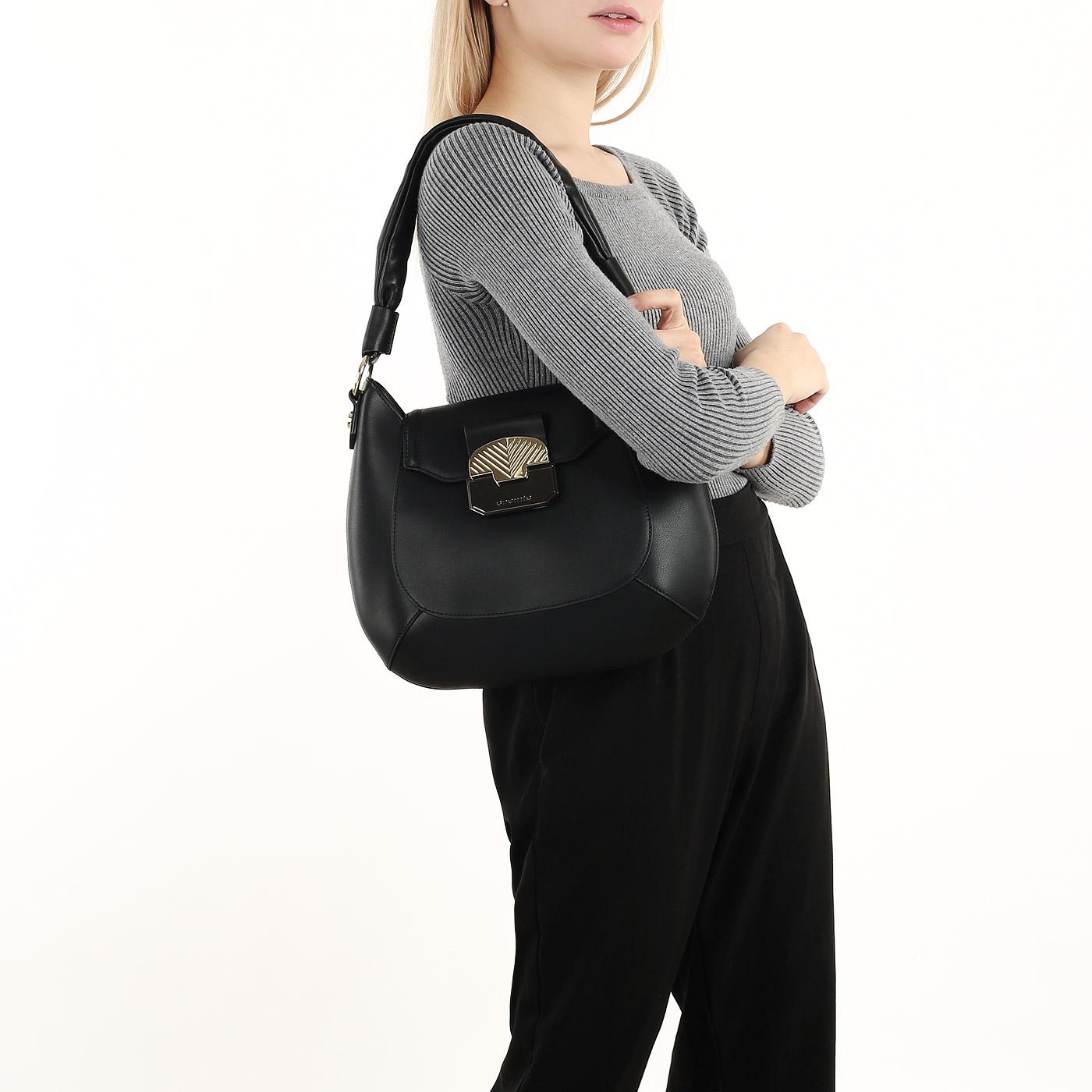 Кожаная сумка Cromia Morgana