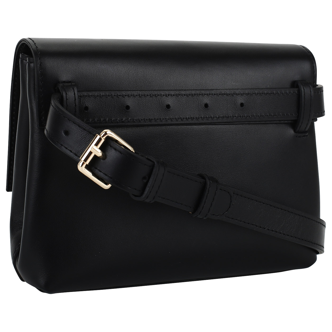 Поясная сумочка из кожи Aurelli Shine